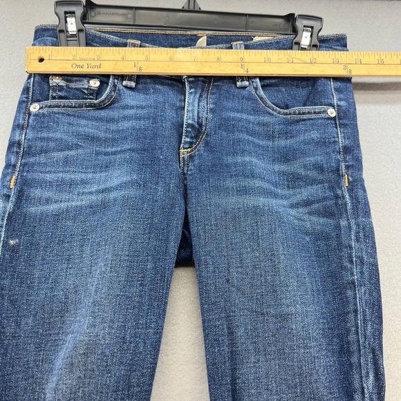 rag & bone Women's Skinny Jeans Size 25 (2) Medium Denim Wash - Picture 2 of 14